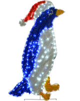 LED Penguin Rope Light Tinsel Silhouette, 1 m