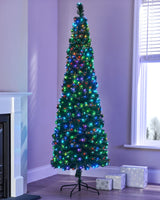 Pre-Lit Fibre Optic Multi-Colour Christmas Tree