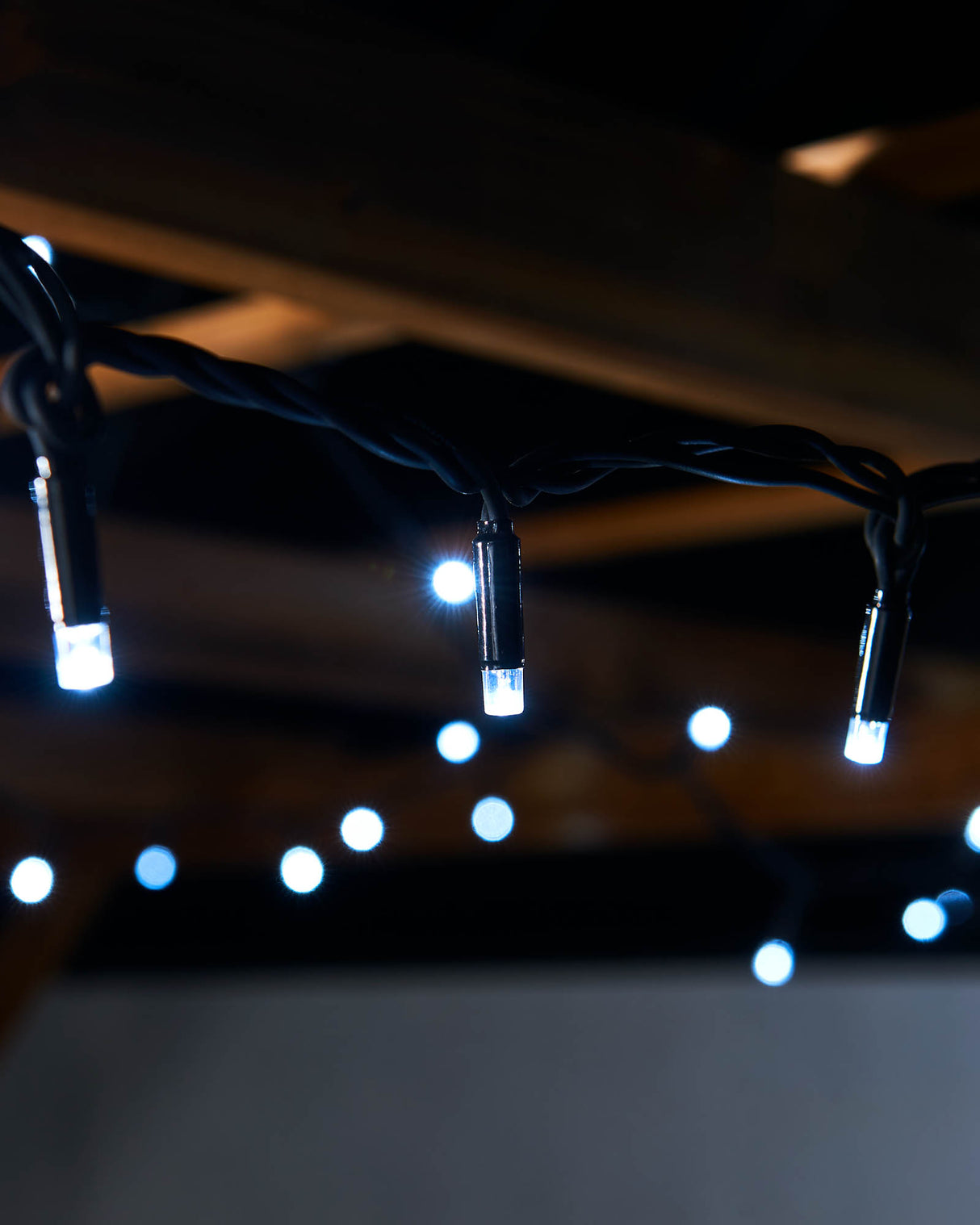 LINK PRO LED String Lights, Black Cable, White