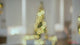 Pre-Lit Pop-Up Decorated Christmas Tree, White, 6 ft / 1.8 m