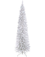 Pre-Lit White Pencil Christmas Tree, 6.5 ft