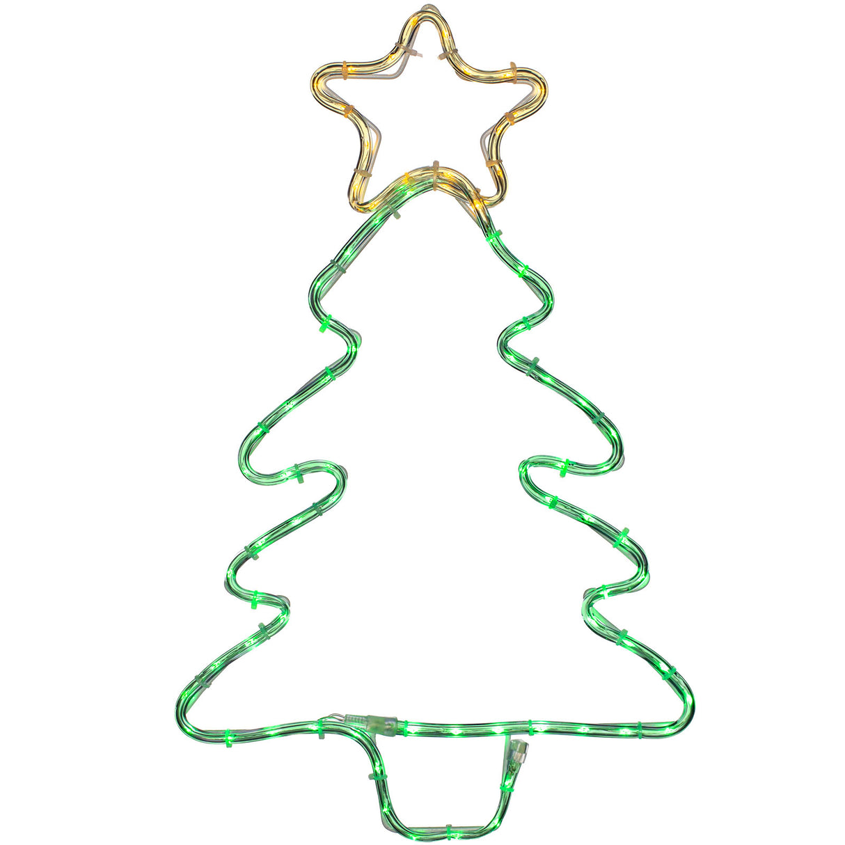 Christmas Tree Rope Light Silhouette, 48 cm