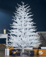 Pre-Lit Arctic Ice Twig Christmas Tree