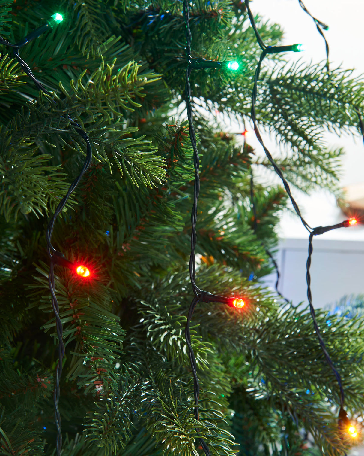 Multi-Coloured LED Christmas Tree Light String, 2.5 m