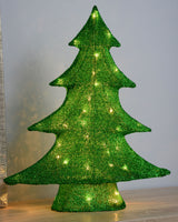 Pre-Lit Christmas Tree Decoration, 62 cm