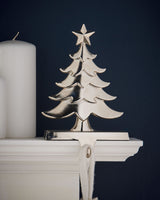 Christmas Tree Stocking Holder, Silver, 20 cm
