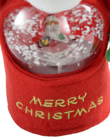 Pre-Lit Musical Santa Snow Globe, 25 cm