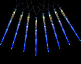 Set of 8 LED Meteor Shower Light String, 7 m